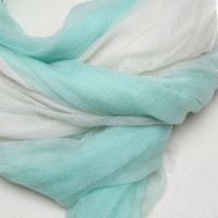 Snobby Scarf/Shawl Cashmere in Turquoise
