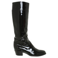 Car Shoe Boots patent leather