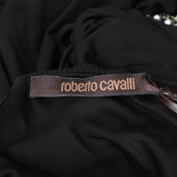 Roberto Cavalli Robe en Jersey en Noir