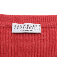 Brunello Cucinelli Pullover in Rot