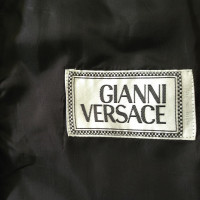 Gianni Versace camicetta in pelle