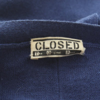 Closed Vest in blauw