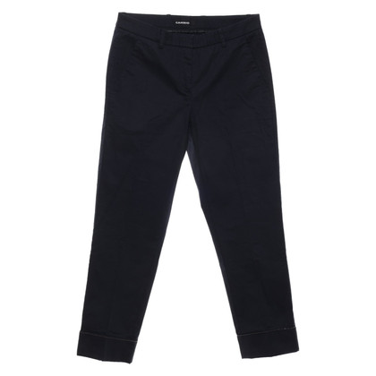 Cambio Trousers Cotton in Blue