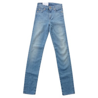 7 For All Mankind Blu jeans Rozie la vita alta sottile