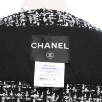 Chanel Veste en noir / blanc