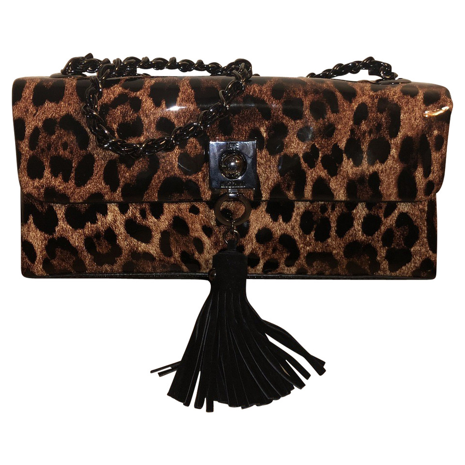 Moschino Love clutch with pattern