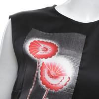 Prada Silk dress with floral application