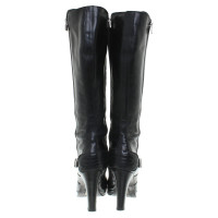 Belstaff Black leather boots