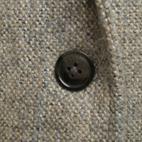Closed Mantel aus Tweed