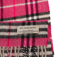 Burberry Sjaal Wol in Roze