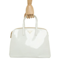 Prada Sac à main en Cuir en Blanc