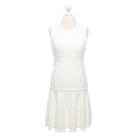 Alexander McQueen Kleid aus Jersey in Weiß