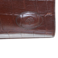 Mulberry Briefcase with reptile embossing