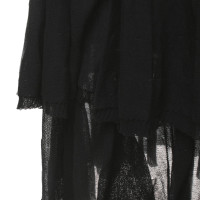 Dsquared2 Kleid aus Baumwolle in Schwarz