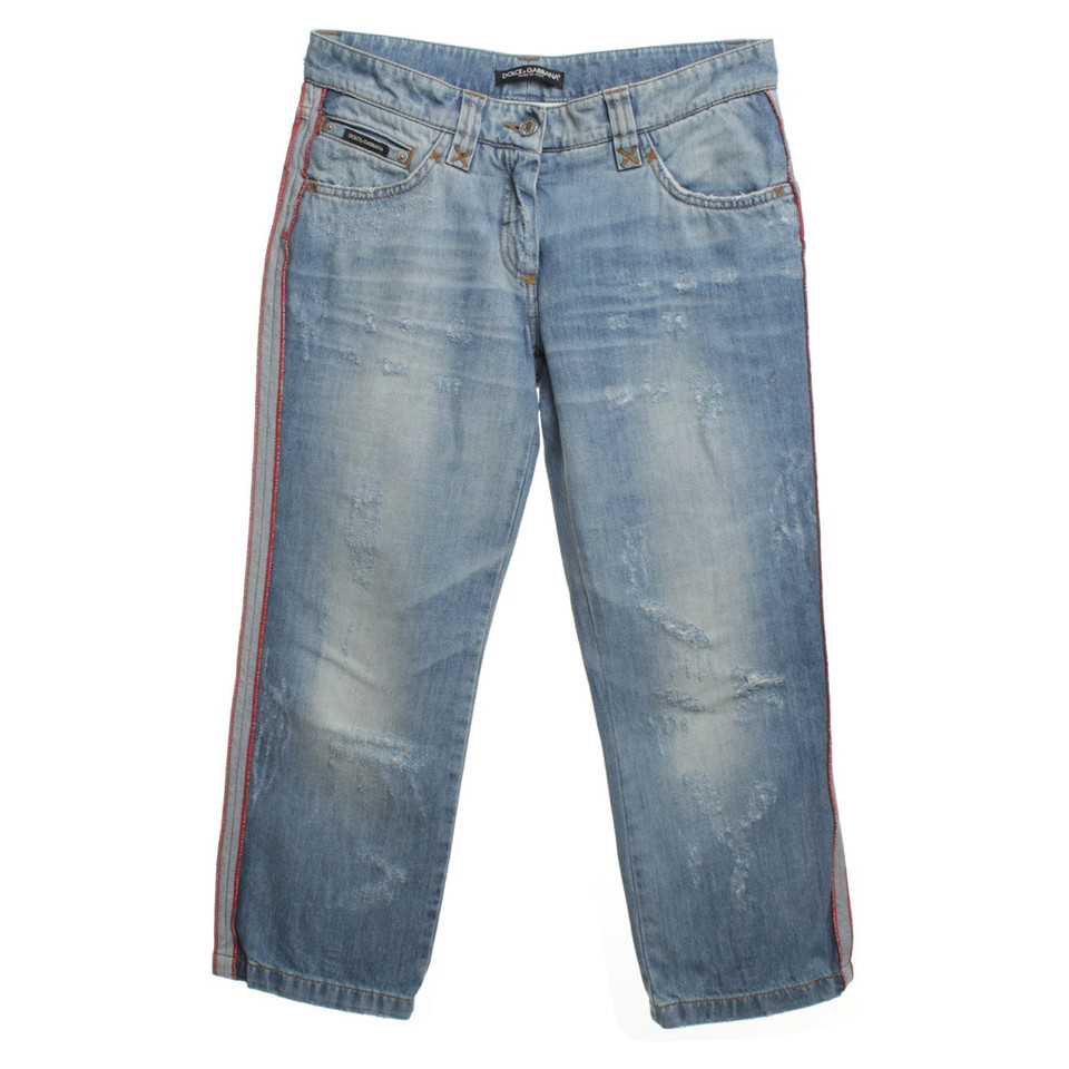 Dolce & Gabbana jeans vernietigd