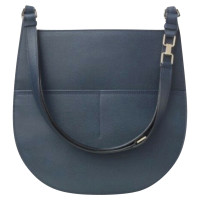 Valextra Shoulder bag Leather in Blue