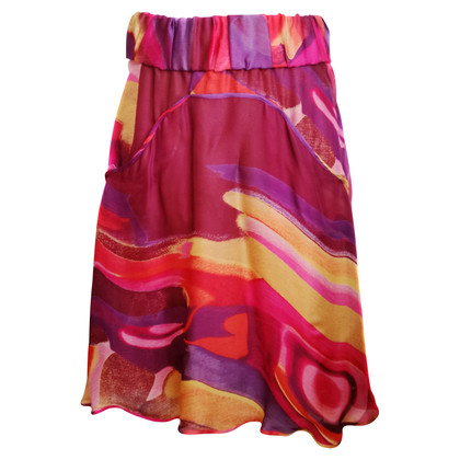 Fendi Silk skirt in multicolor