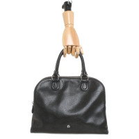 Aigner Handbag Leather in Black