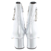 Dorateymur Ankle boots Leather in Silvery