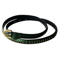 Viktor & Rolf Belt Leather in Green