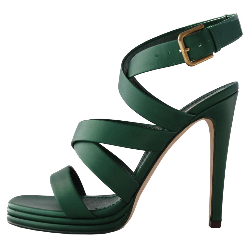 Saint Laurent Sandals in green
