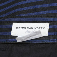 Dries Van Noten Pantaloni con motivo a righe