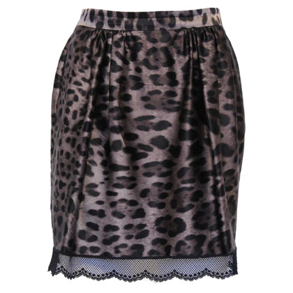Dolce & Gabbana Animalier skirt