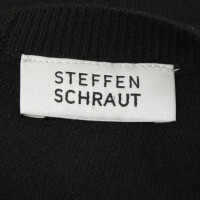 Steffen Schraut Gebreide trui in zwart