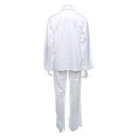 Van Laack Costume en Coton en Blanc