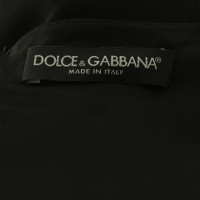 Dolce & Gabbana Spitzenkleid in Schwarz
