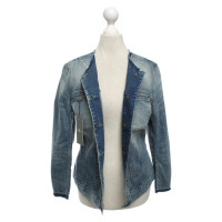 7 For All Mankind Jacket/Coat Jeans fabric in Blue
