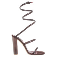 Marc Jacobs Sandals in snakeskin look