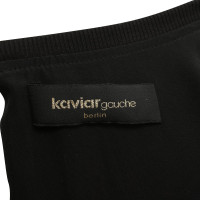 Kaviar Gauche Zijden blouse in zwart