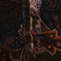 Ralph Lauren Velvet top with pattern