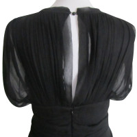 Diane Von Furstenberg Robe en soie noire