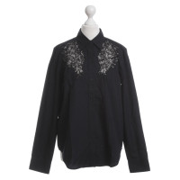 Ralph Lauren Katoenen blouse met zwart
