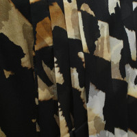 Blumarine zijden jurk met patroon