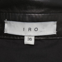 Iro Leather shirt blouse