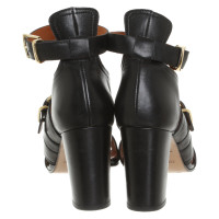 Tara Jarmon Sandals Leather in Black