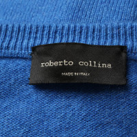 Roberto Collina Pull en cachemire bleu