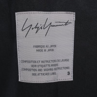 Yohji Yamamoto Veste/Manteau en Ramie en Noir