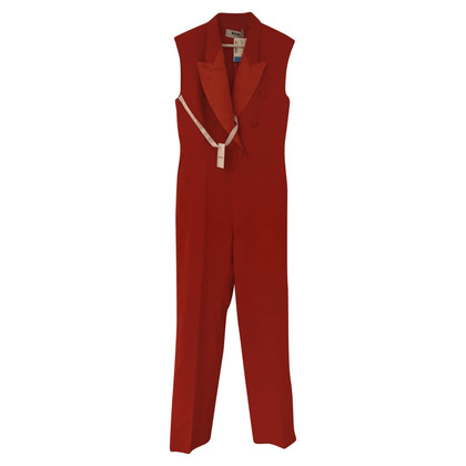 Msgm Jumpsuit in Red