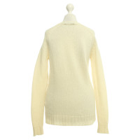 Balmain Knitted sweater in cream
