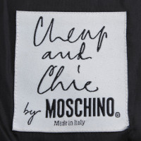 Moschino Cheap And Chic Kleid mit Samtblumen