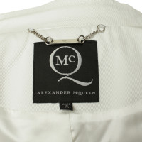 Alexander McQueen Blazer en blanc