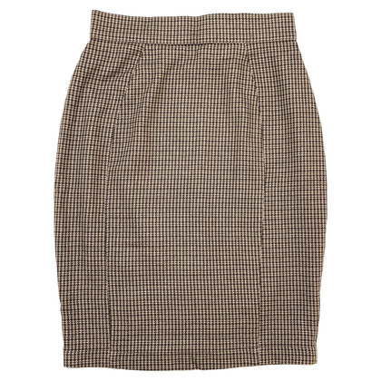 Mugler Skirt Wool in Brown