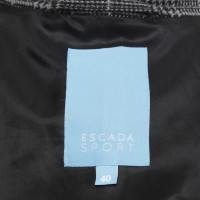 Escada Jacket in grey / black