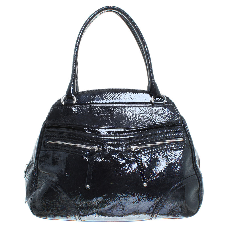 Hogan Black patent leather handbag