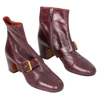 Marc Jacobs Ankle boots Leather in Violet