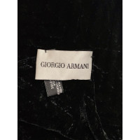 Giorgio Armani Schal/Tuch aus Viskose in Schwarz